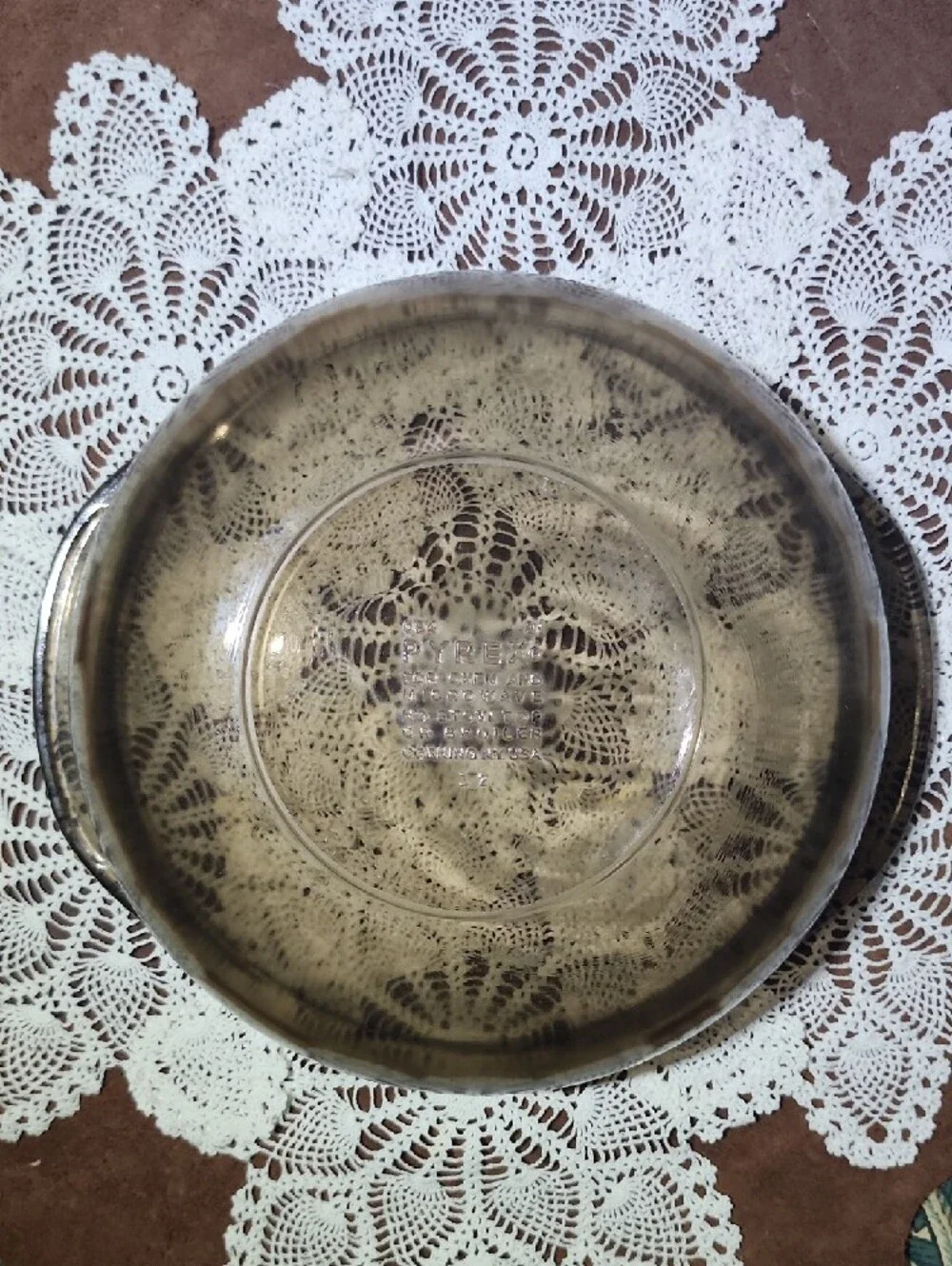 Vintage PYREX Amber Glass 10